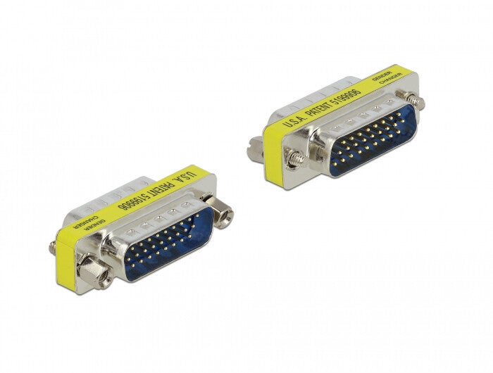 DeLOCK 65112 kabel kønsskifter D-Sub 26pin Sølv