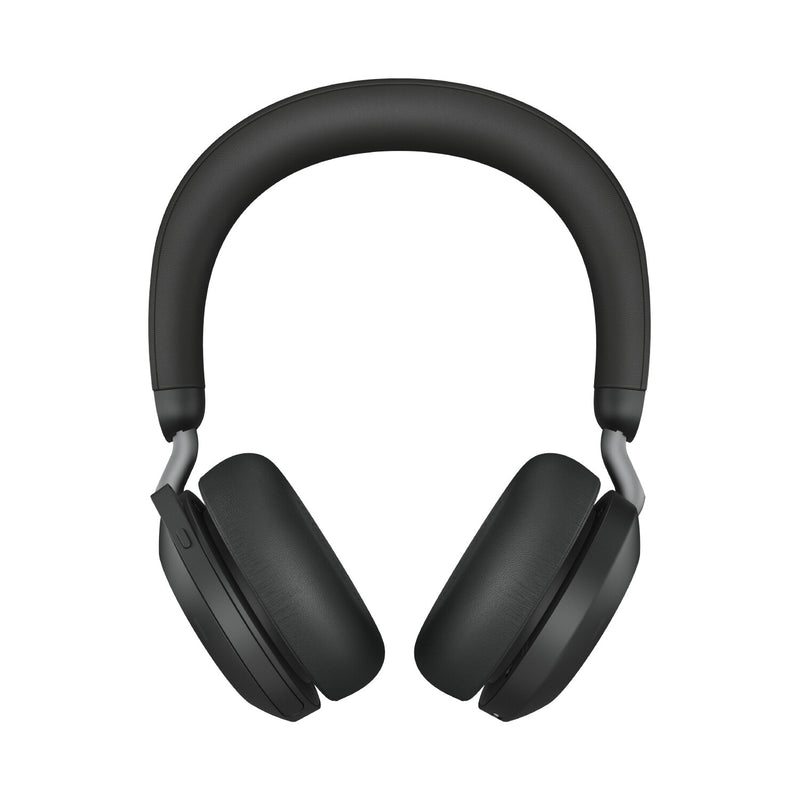 Jabra Evolve2 75 Headset Trådløs Kontor/Callcenter Bluetooth Sort