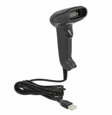 DeLOCK 90557 stregkodelæser Håndholdt stregkodelæser 1D/2D LED Sort
