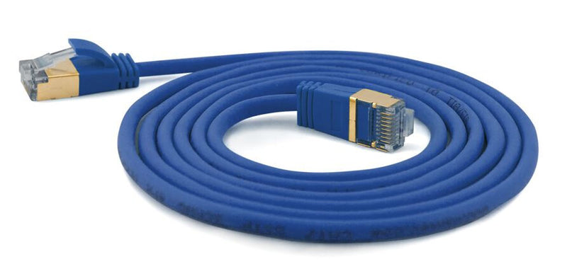 Wantec 7127 netværkskabel Blå 0,1 m Cat7 S/FTP (S-STP)