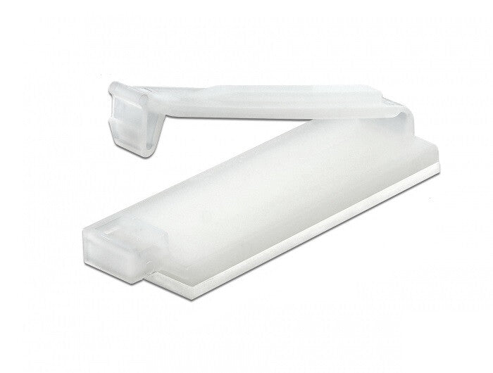 DeLOCK 60182 kabelorganisator Gulv Kabelholder Transparent 10 stk
