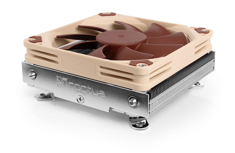 Noctua NH-L9i Processor Køler 9,2 cm Beige, Brun, Sølv