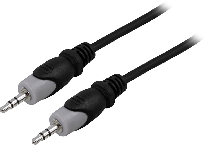 Deltaco Audio cable, 3.5mm ma, ma, 3m