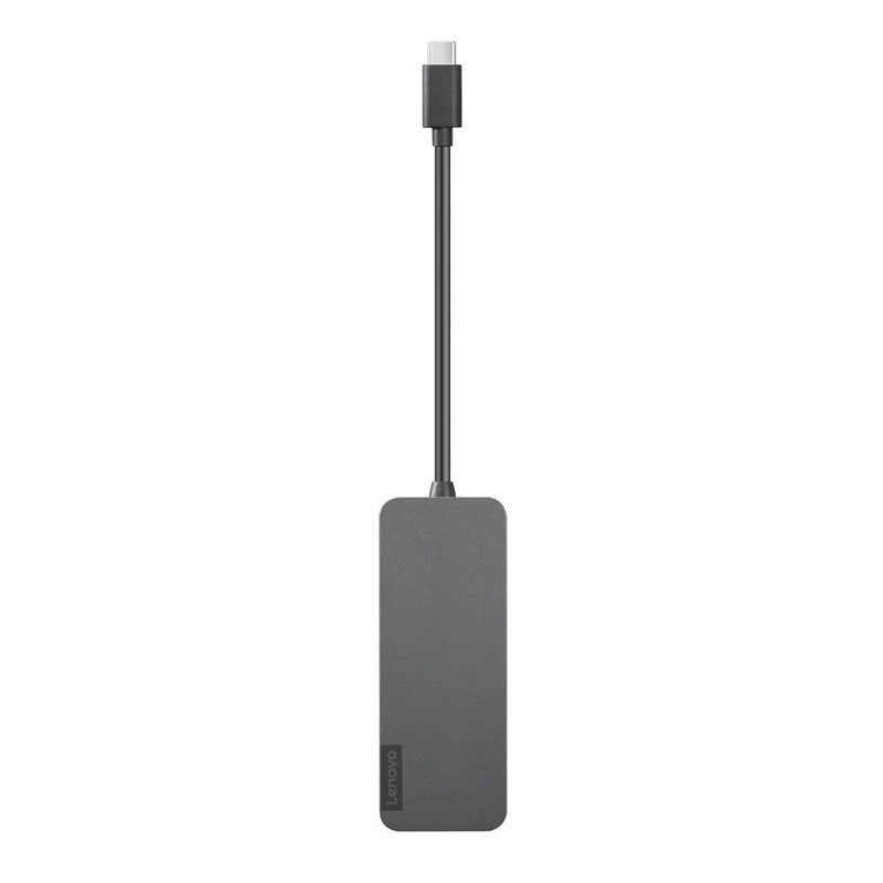Lenovo 4X90X21427 interface hub USB 3.2 Gen 2 (3.1 Gen 2) Type-C 20000 Mbit/s Grå