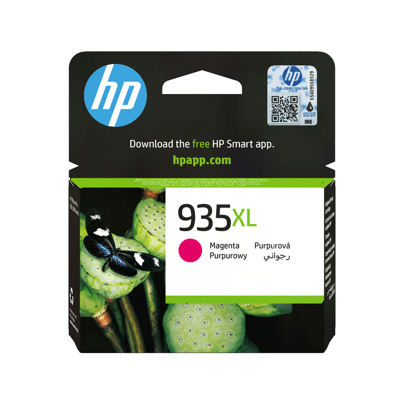 HP Original 935XL-blækpatron med høj kapacitet, magenta