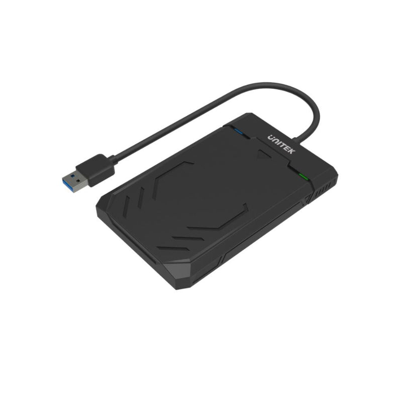 UNITEK Y-3036 drevkabinet HDD/SSD kabinet Sort 2.5"