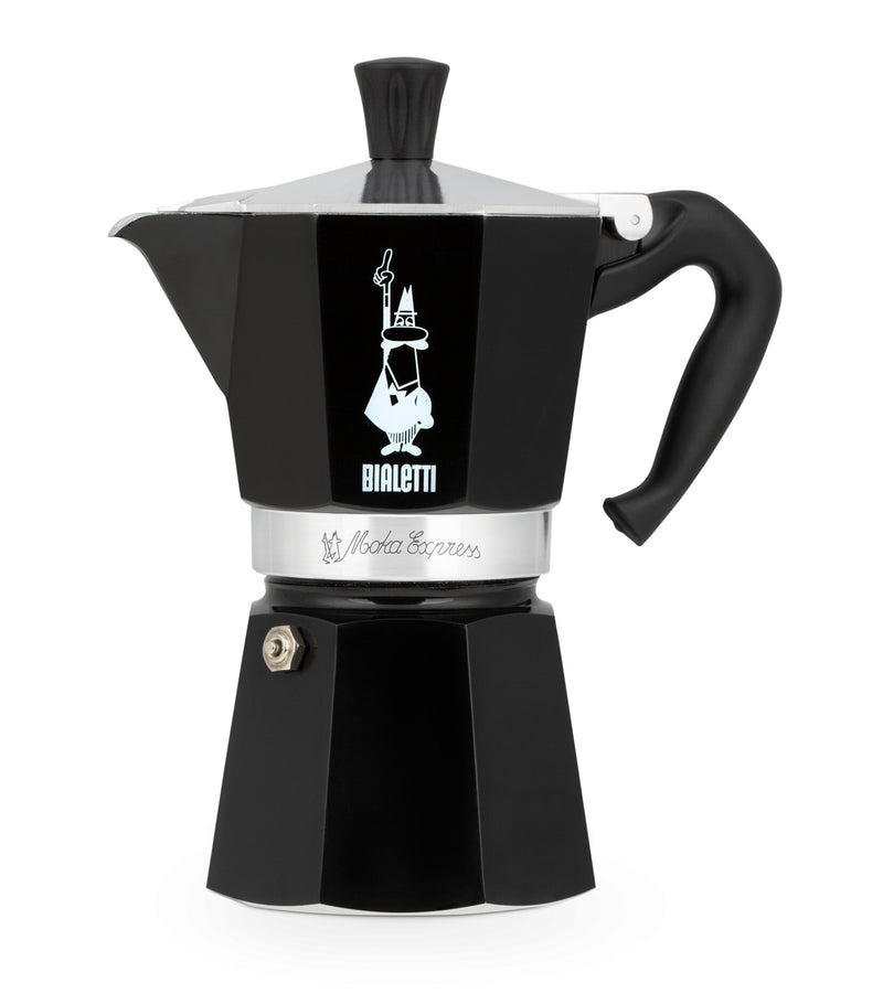 Bialetti 0004953 manuel kaffemaskine Moka gryde Sort