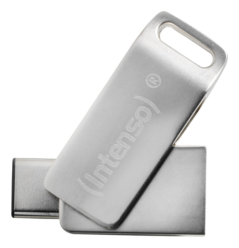 Intenso cMobile Line USB-nøgle 32 GB USB Type-A / USB Type-C 3.2 Gen 1 (3.1 Gen 1) Sølv