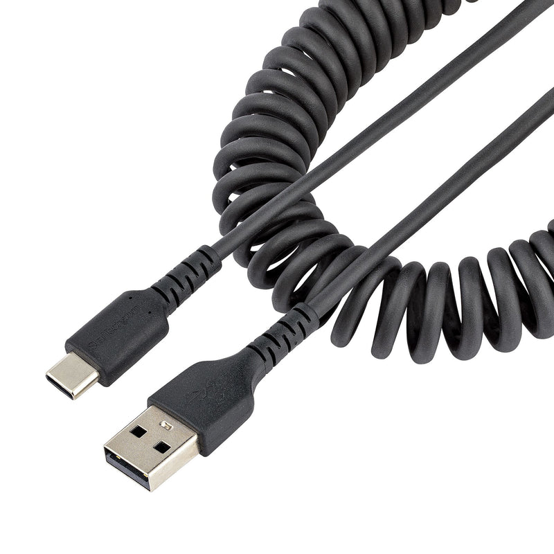 StarTech.com R2ACC-1M-USB-CABLE USB-kabel USB 2.0 USB A USB C 0,48 Gbit/sek. Sort