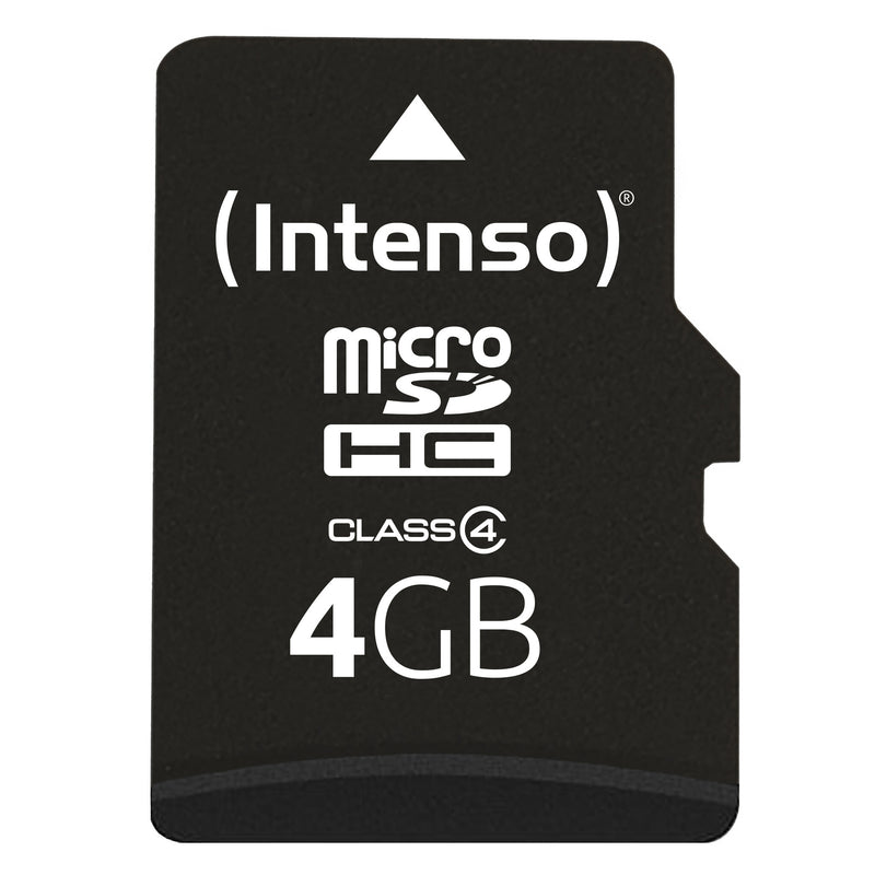 Intenso 3403450 hukommelseskort 4 GB MicroSDHC Klasse 4