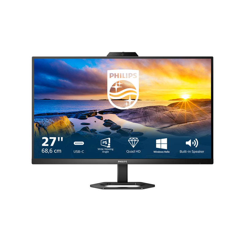Philips 5000 series 27E1N5600HE/00 computerskærm 68,6 cm (27") 2560 x 1440 pixel Quad HD LCD Sort