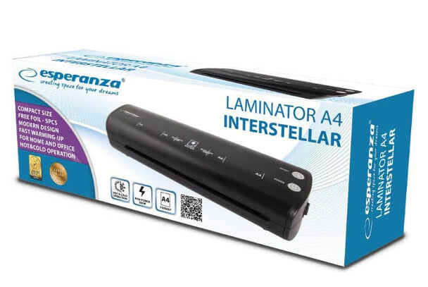 Esperanza EFL004 lamineringsmaskine Sort