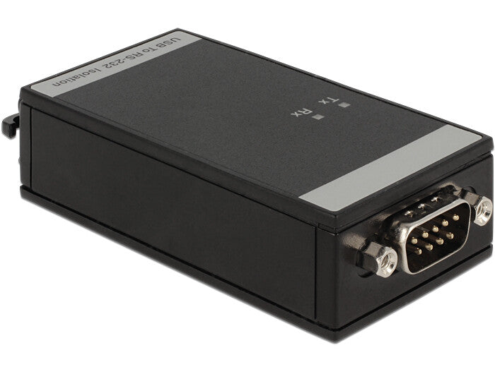 DeLOCK 62502 kabel kønsskifter RS-232 Mini USB 2.0 B Sort