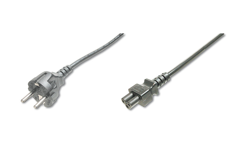 Digitus AK-440115-008-S el-ledning Sort 0,75 m C5 forbinder IEC C5