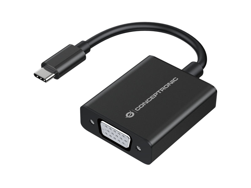 Conceptronic ABBY05B USB grafisk adapter 1920 x 1080 pixel Sort