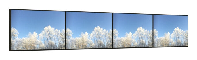HI-ND Videorow landscape 4x43 Samsung 43 109,2 cm (43") Grå