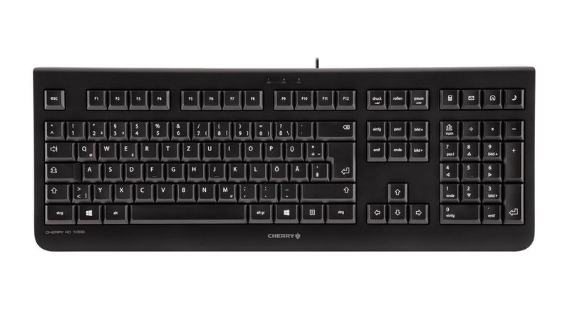 CHERRY KC 1000 tastatur Spil USB Ungarsk Sort