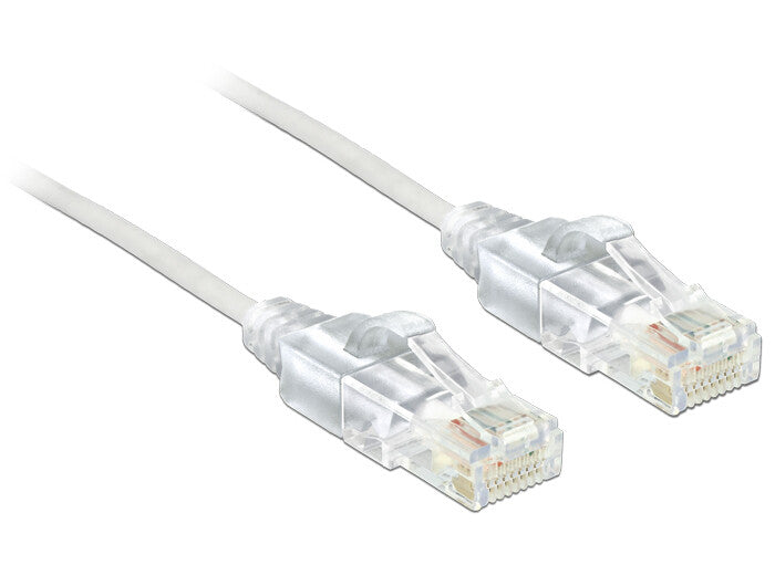 DeLOCK 83781 netværkskabel Hvid 1 m Cat6 U/UTP (UTP)