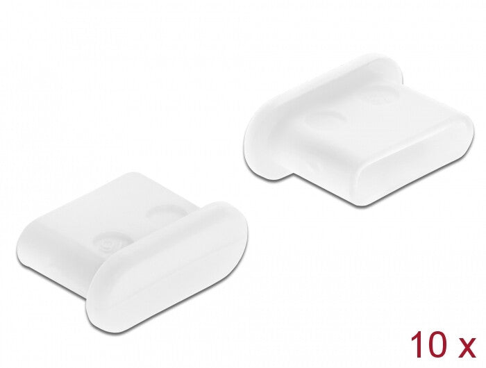 DeLOCK 64095 portstøvdæksel 10 stk USB Type-C