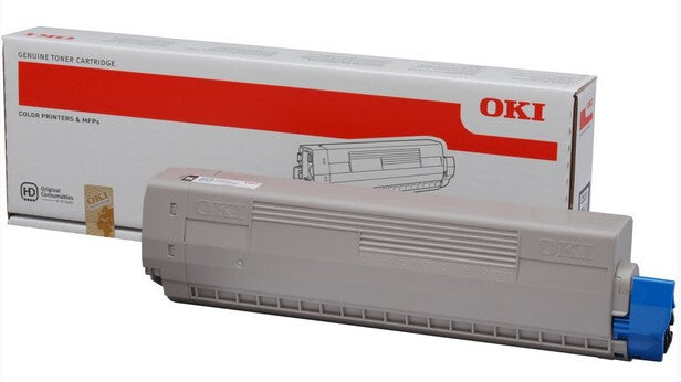 OKI 44844508 tonerpatron 1 stk Original Sort