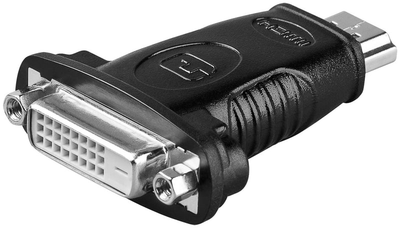 Goobay 68098 kabel kønsskifter HDMI DVI-D Sort
