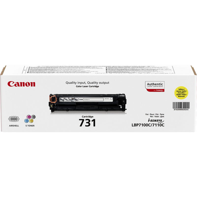 Canon 731 tonerpatron 1 stk Original Gul
