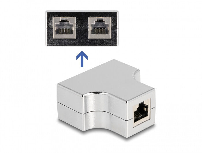 DeLOCK 87860 kabelsamler RJ45 Sølv