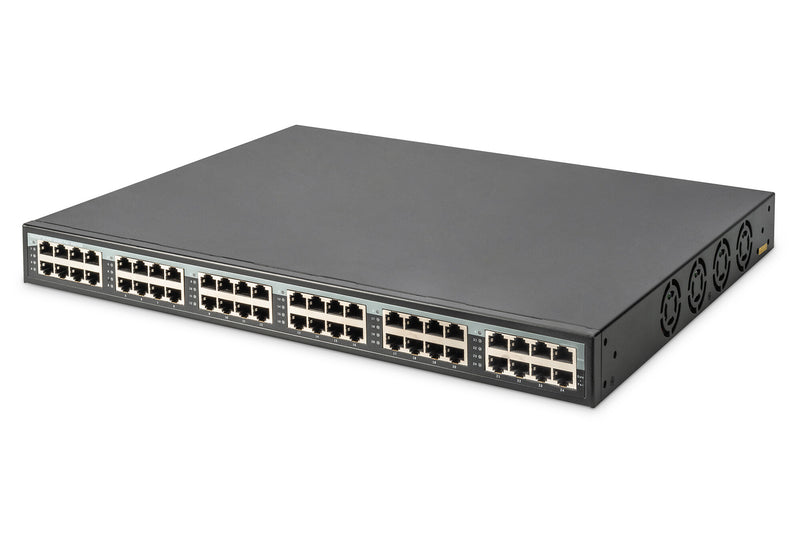 Digitus DN-95117 netværksswitch Gigabit Ethernet (10/100/1000) Strøm over Ethernet (PoE) 1U Grå