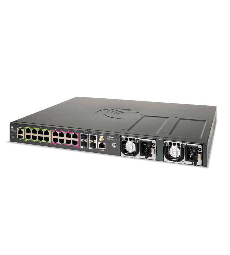 Cambium Networks cnMatrix TX 2020R-P Administreret L2/L3 Gigabit Ethernet (10/100/1000) Strøm over Ethernet (PoE) 1U