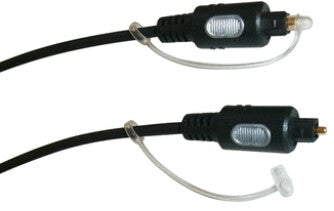 Schwaiger LWL2150 533 InfiniBand og fiberoptisk kabel 1,5 m Toslink Sort