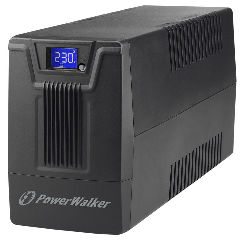 PowerWalker VI 600 SCL UPS-enhed Interaktivt indgangsstik 0,6 kVA 360 W