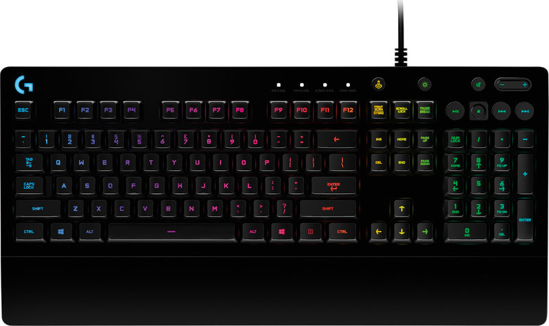 Logitech G 920-010738 tastatur Spil USB QWERTZ Tjekkisk Sort
