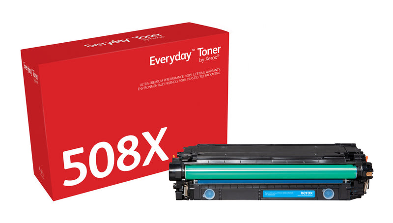 Everyday™ Cyan Toner by Xerox compatible with HP 508X (CF361X), Høj kapacitet