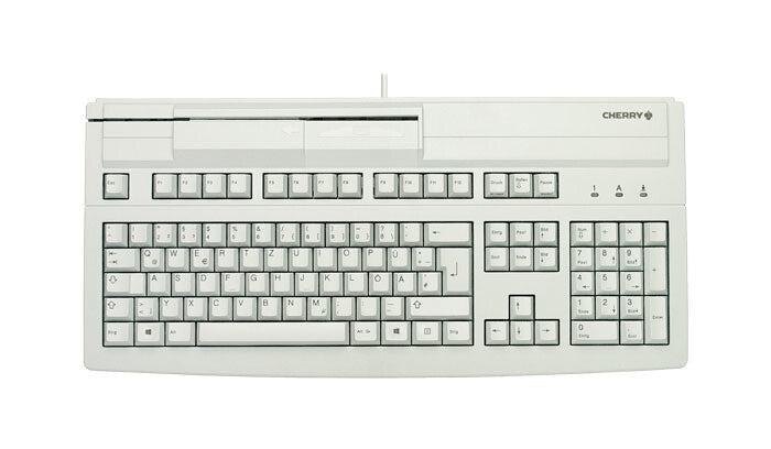 CHERRY MultiBoard MX V2 G80-8000 tastatur Universel USB QWERTZ Tysk Grå