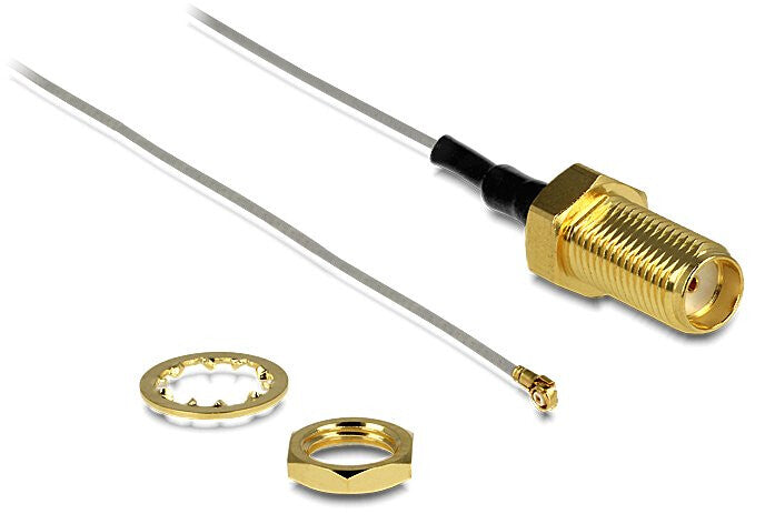 DeLOCK 88814 koaxial kabel 2 m MHF IV (I-PEX) HSC MXHP32 Grå