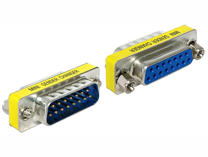 DeLOCK 65481 kabel kønsskifter VGA Sølv