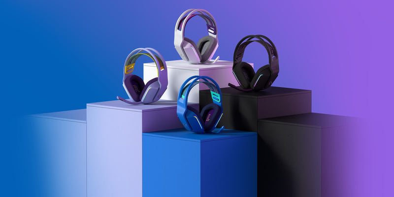 Logitech G 981-000890 hovedtelefoner/headset Trådløs Spil Violet