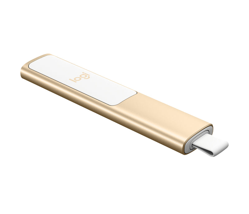 Logitech Spotlight trådløs præsentationsenhed Bluetooth/RF Guld