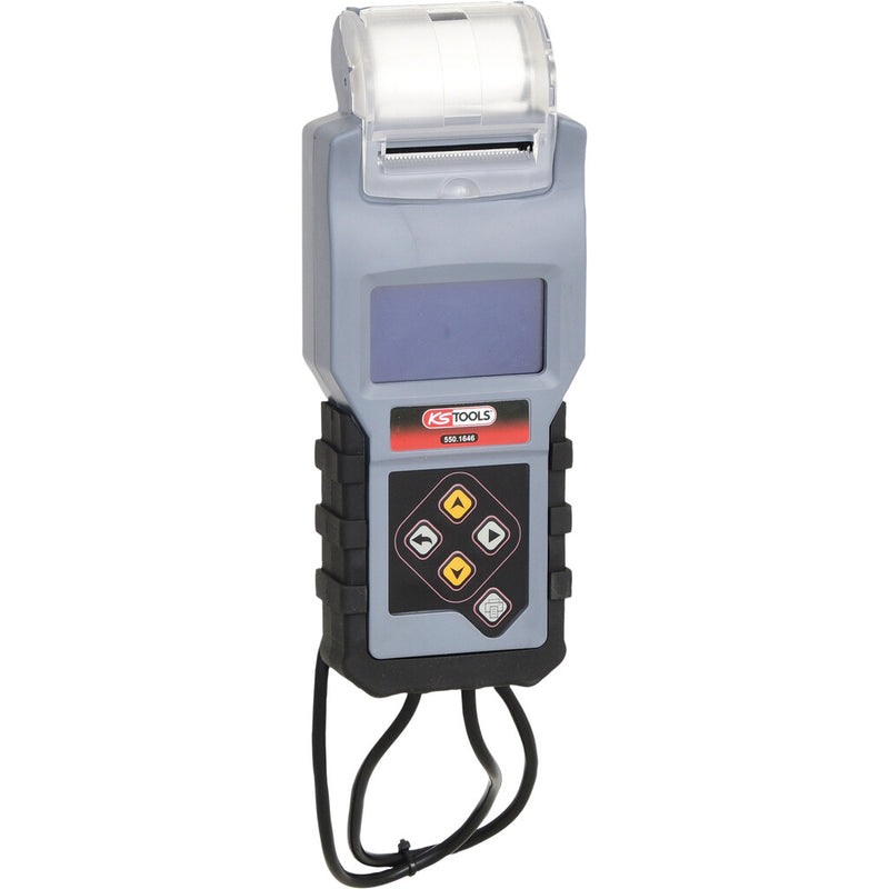 KS Tools 550.1646 batteritester Sort, Blå