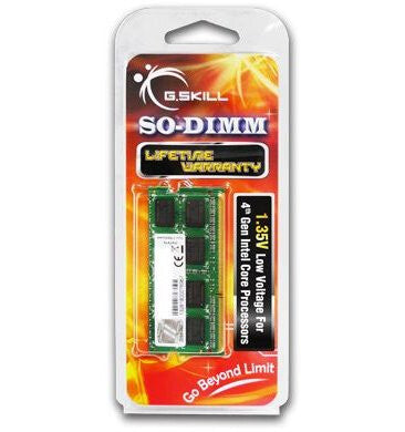 G.Skill 4GB DDR3-1600 hukommelsesmodul 1 x 4 GB 204-pin SO-DIMM