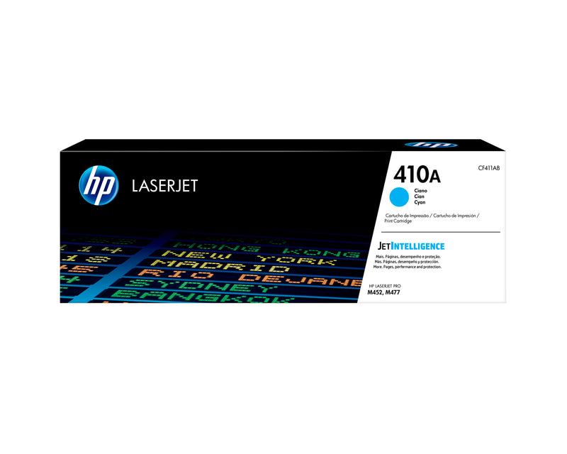 HP Original 410A LaserJet-tonerpatron, cyan