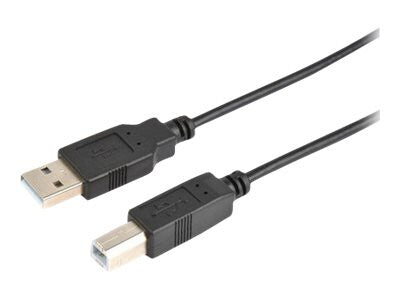 Prokord USB-0009 USB-kabel USB 2.0 0,5 m USB A USB B Sort