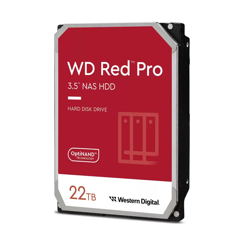 Western Digital Red Pro harddisk 22 TB 7200 rpm 512 MB 3.5" Serial ATA III