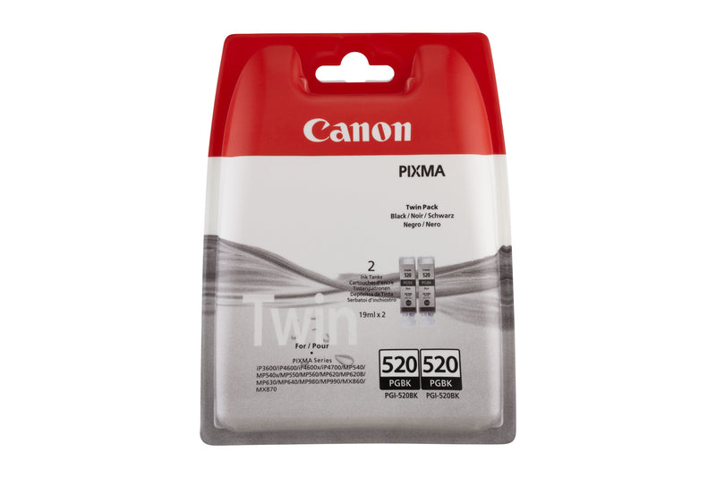 Canon 2932B012 blækpatron 2 stk Original Sort