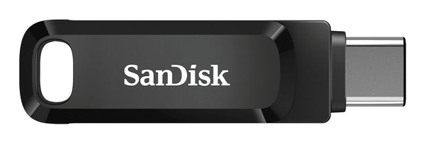 SanDisk Ultra Dual Drive Go USB-nøgle 256 GB USB Type-A / USB Type-C 3.2 Gen 1 (3.1 Gen 1) Sort