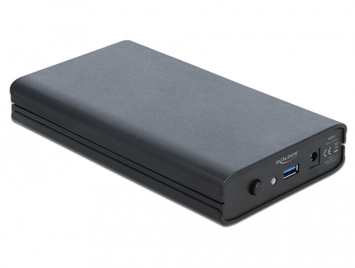 DeLOCK 42612 drevkabinet HDD kabinet Sort 3.5"