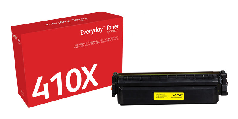 Everyday™ Gul Toner by Xerox compatible with HP 410X (CF412X), Høj kapacitet