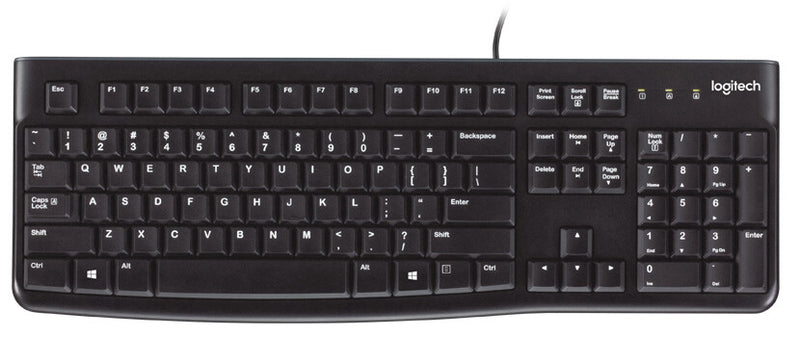 Logitech Keyboard K120 for Business tastatur Universel USB QWERTY Spansk Sort