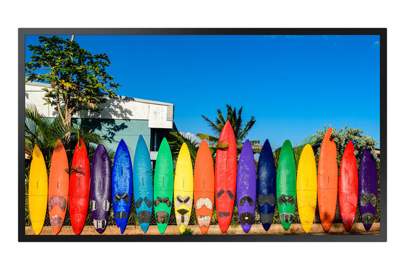 Samsung OM55B Digital fladpaneldisplay 139,7 cm (55") LCD Wi-Fi 3000 cd/m² 4K Ultra HD Sort Indbygget processer Tizen 5.0 24/7