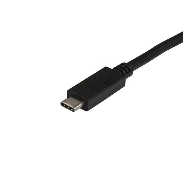 StarTech.com USB31AC50CM USB-kabel USB 3.2 Gen 2 (3.1 Gen 2) 0,5 m USB A USB C 10 Gbit/sek. Sort